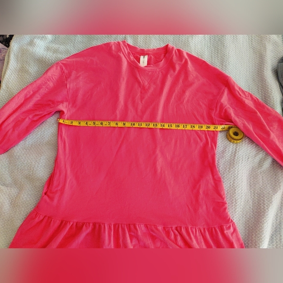 Essential Mini Sweat Dress in Ginger Pink by Smash & Tess - Picture 3 of 9